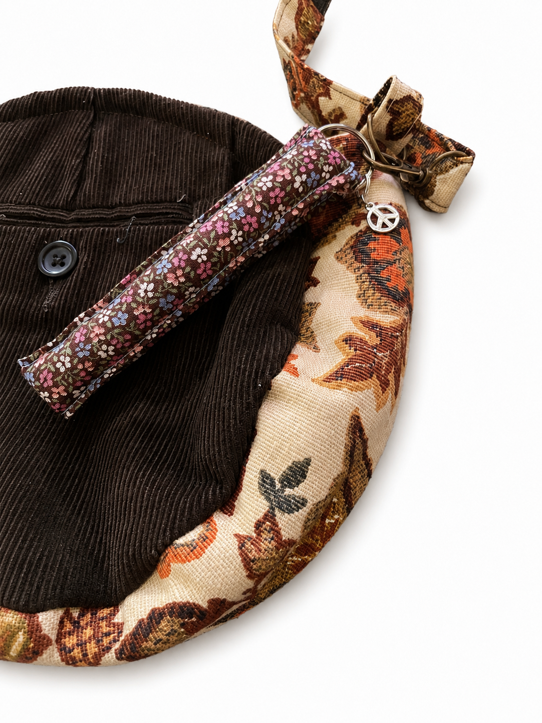 Vintage Floral Wristlet