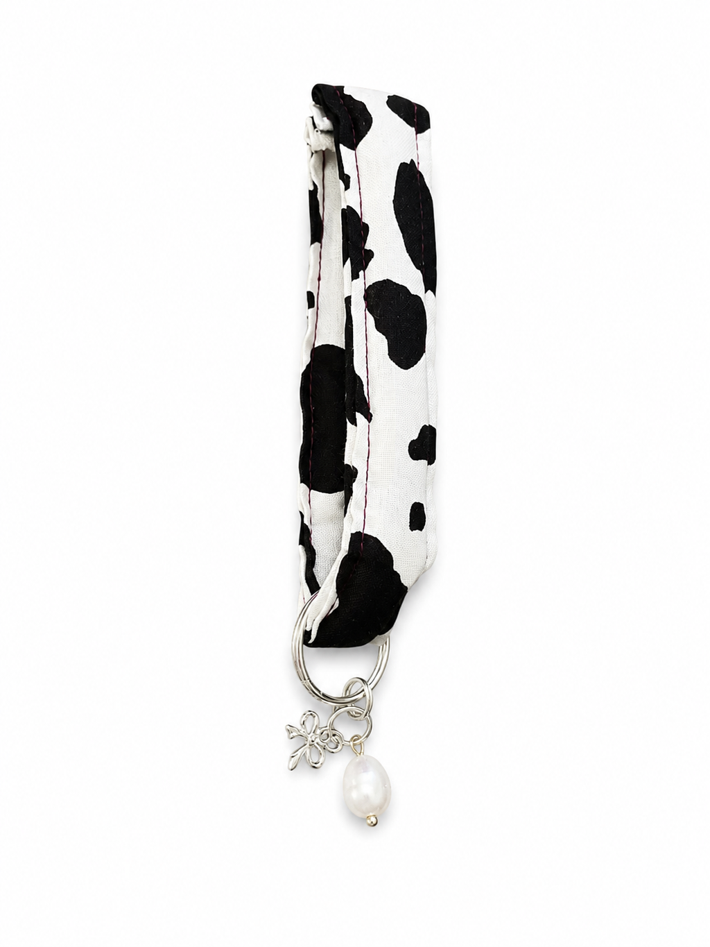 Cow Print Wristlet