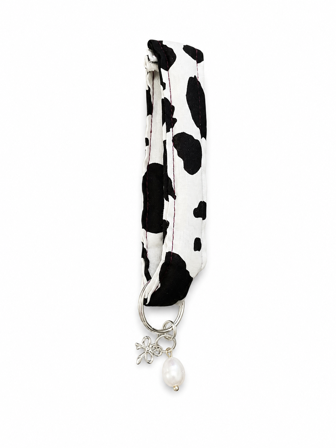 Cow Print Wristlet