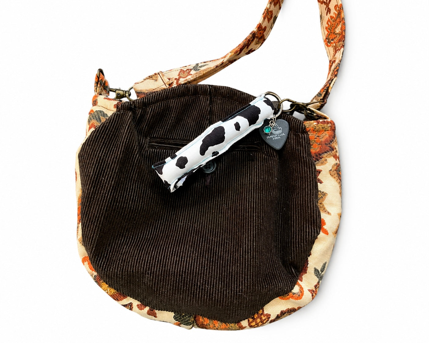Cow Print Wristlet