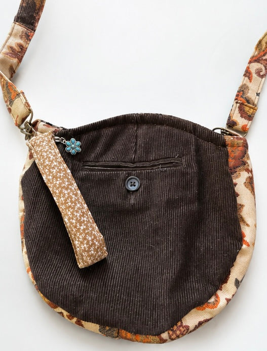 Vintage Floral Wristlet