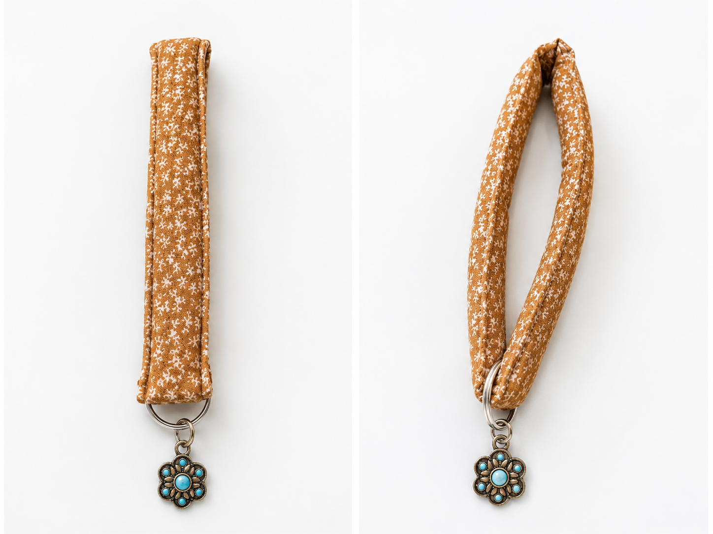 Vintage Floral Wristlet
